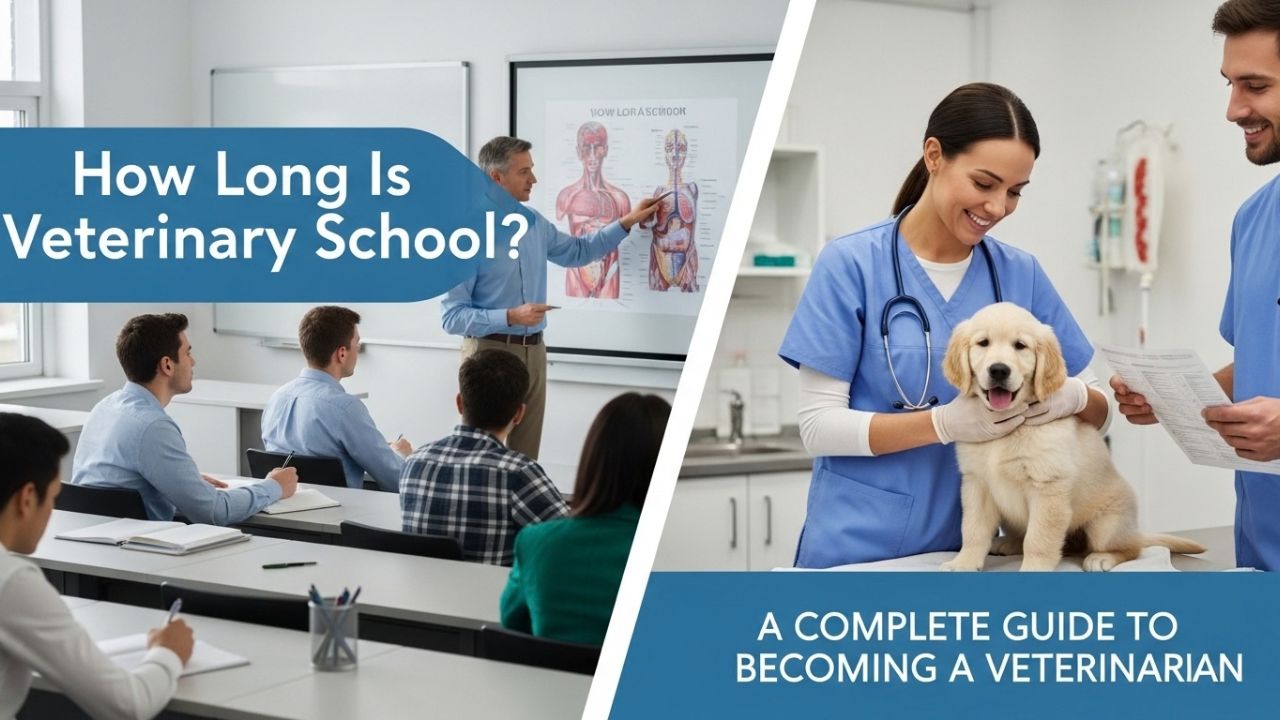 how long is veterinary school